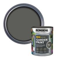 Ronseal Garden Paint 750ml - Charcoal Grey