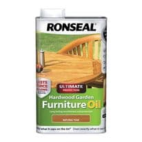 Ronseal Hardwood Furniture Oil 1L - Natural Teak