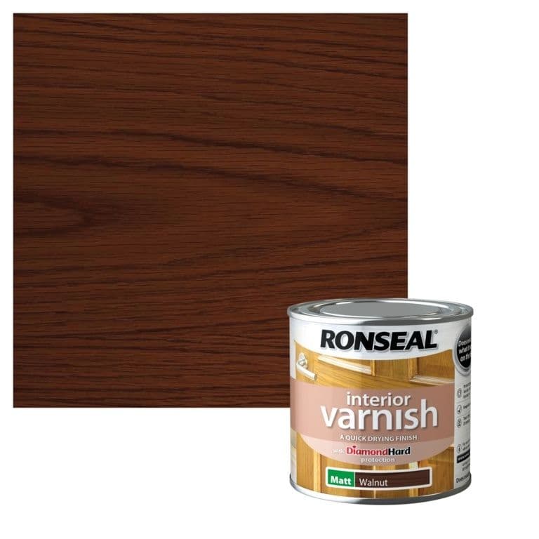Ronseal Interior Varnish Matt 250ml, Clear