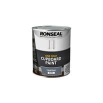 Ronseal One Coat Cupboard Paint 750ml - Cobalt Grey Gloss