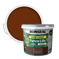 Ronseal One Coat Fence Life 9L - Medium Oak
