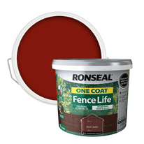 Ronseal One Coat Fence Life 9L - Red Cedar