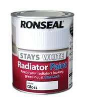 Ronseal One Coat Radiator Paint Gloss - 750ml