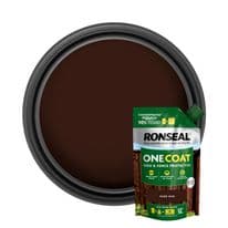 Ronseal One Coat Shed & Fence Refill Pouch 950ml - Dark Oak