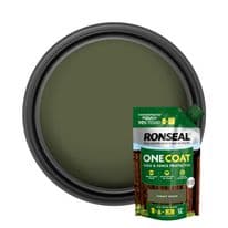 Ronseal One Coat Shed & Fence Refill Pouch 950ml - Forest Green