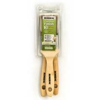 Ronseal Precision Finish Brush - Pack 3