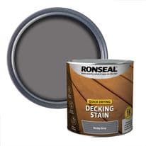 Ronseal Quick Drying Decking Stain 2.5L - Rocky Grey