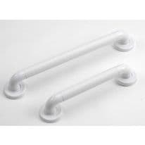 Rothley ABS Plastic Safety Rail - White Finish - 35mm x 305mm