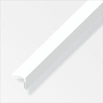 Rothley Alfer Adhesive Angle White PVC - 15mmx15mm