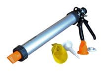 Roughneck Prof Brick Mortar Gun Set – Clam Shell - Tube: 380mm/15''/capacity:(1L)
