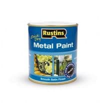 Rustins Metal Paint 250ml - Black