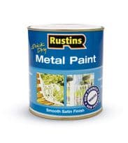 Rustins Metal Paint 250ml - White
