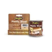 Rustins Plastic Wood 30g - Oak