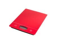 Sabichi 5kg Digital Kitchen Scales - Red