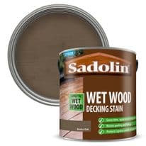 Sadolin Wet Wood Decking Stain 2.5L - Dusky Oak