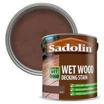 Sadolin Wet Wood Decking Stain 2.5L - Teak