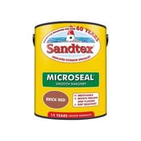Sandtex Smooth Masonry 5L - Brick Red