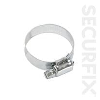 Securfix Trade Pack Hose Clip 10-16mm Zinc Plated - 10 Pack