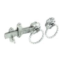 Securit 1137 Twisted Ring Gate Latch - 150mm Galvanised