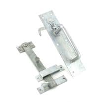 Securit 20/4l Heavy Suffolk Latch - 215mm Galvanised - Pack of 3