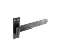 Securit Bands & Hooks - Flat Black - 250mm (10") - Pack of 2