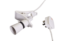 Securlec Clip on Lamp With 2m Flex & Plug - Pre-Packed