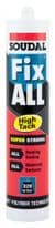 Soudal Fix All Super Strong Sealant/Adhesive - 290ml Cartridge White