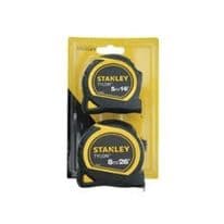 Stanley Tylon Tape 5m & 8m - Twin Pack