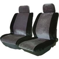 Streetwize Alpha Universal Lo-Back "Velour Style" - Pair of Seat Covers