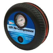 Streetwize Tyre Shape Air Compressor - Black