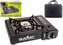Summit Portable Gas Stove In Carry Bag