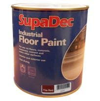 SupaDec Industrial Floor Paint 1L - Tile Red