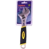 SupaTool Adjustable Wrench with Power Grip - 8"/200mm
