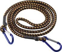 SupaTool Bungee Cord with Carabiner Hooks - 1200mm x 8mm