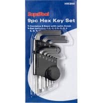 SupaTool Hex Key Set - 9 Piece