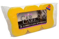 Superbright Jumbo Car Sponge - Pack 3