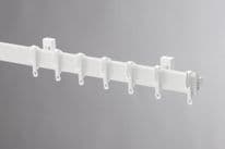Swish Sologlyde PVC Curtain Track - 175cm White