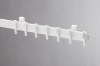Swish Sologlyde PVC Curtain Track - 200cm White