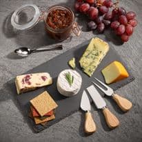 Tala Slate Cheese Board Set - 30 x 16cm