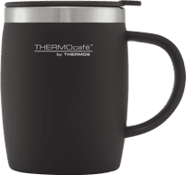 Thermos Thermocafe Soft Touch Desk Mug - Black 450ml