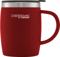 Thermos Thermocafe Soft Touch Desk Mug - Red 450ml