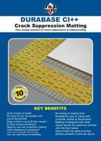 Tile Rite Durabase CI++ Crack Suppression Matting - 5m2