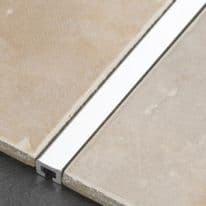 Tile Rite Silver Listello Strip Tiles - 2.44m x 10mm