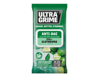 Ultragrime Life Anti-Bac Cloth Wipes - XXL 40 Pack
