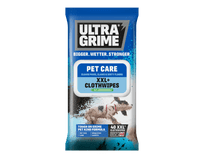 Ultragrime Life Pet Care Cloth Wipes - XXL 40 Pack