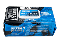 Ultragrime Pro Multi-Use Cloth Wipes - XXL 100 Pack