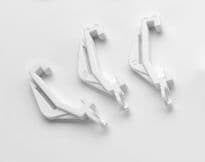 Universal Curtain Track Gliders - 10 Pack