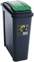 Wham Recycling Bin 25Ltr - Green