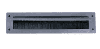 Woodside Letterbox Draught Excluder With Cover - Grey