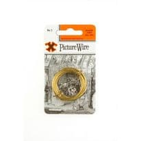 X Brass Picture Wire (Blister Pack) - No. 3
